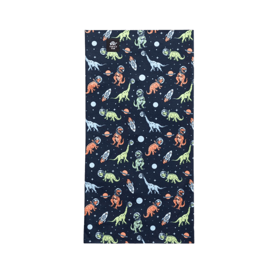 TURTLE FUR KIDS CS™ TOTALLY TUBULAR PRINT - GALACTIC DINO