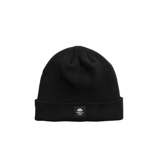 TURTLE FUR PATHFINDER BEANIE - BLACK