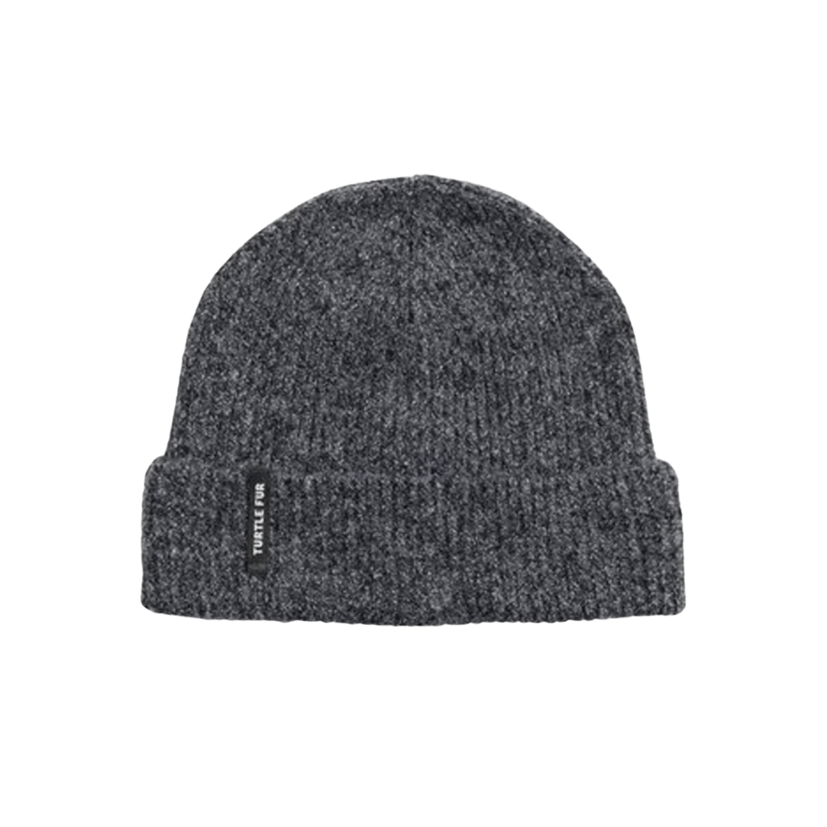 TURTLE FUR RECYCLED WILLIAMSBURG WATCH CAP - CINDER