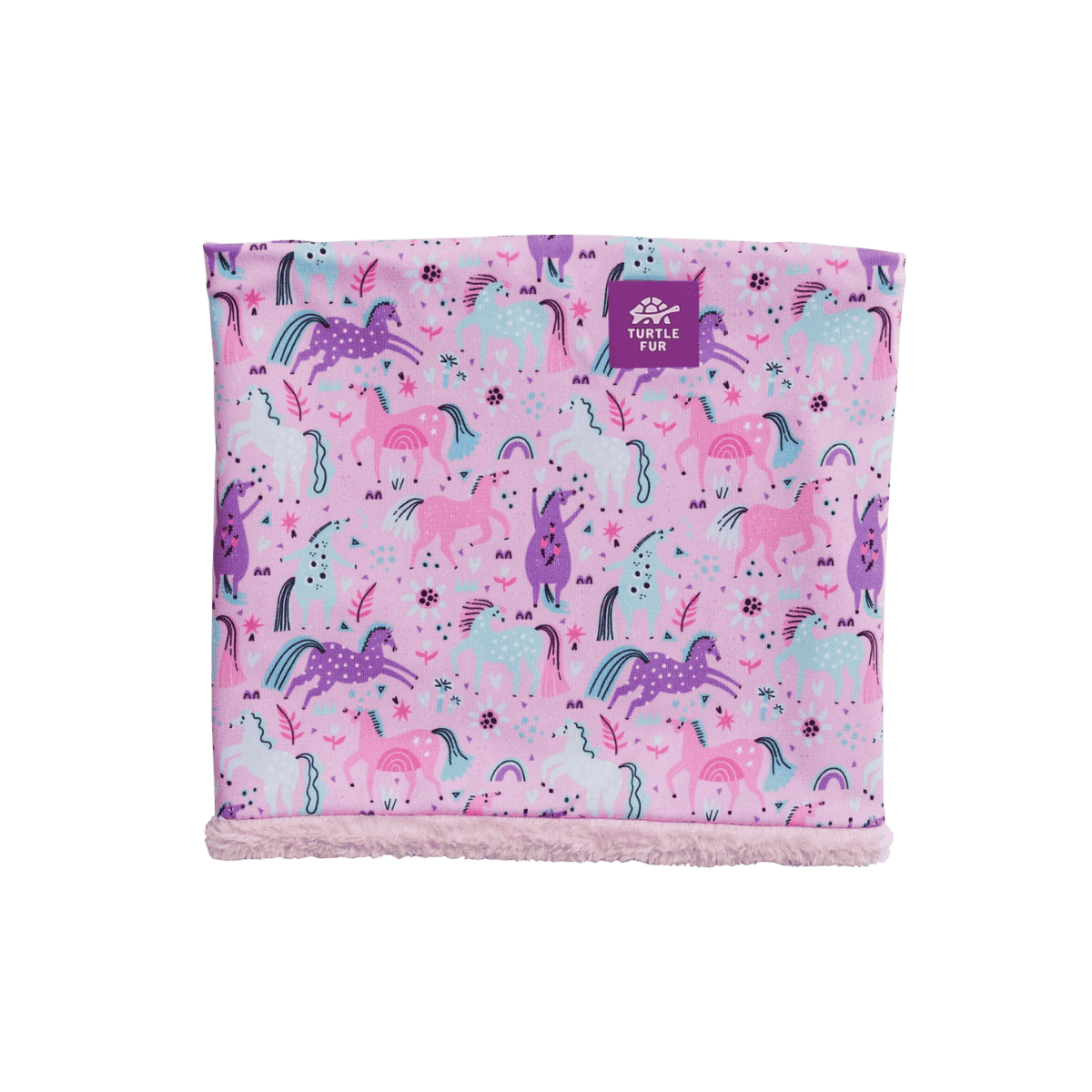 TURTLE FUR TODDLER COMFORT SHELL NECKULA PRINT - NEIGH NEIGH 