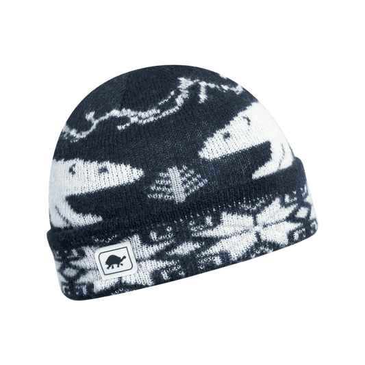 TURTLE FUR TODDLER RECYCLED BEAR BEAR - NAVY