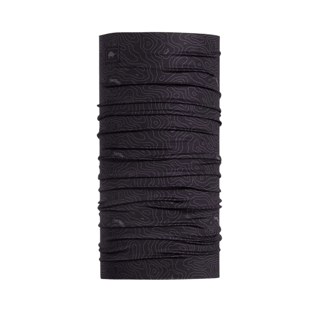 TURTLE FUR TOTALLY TUBULAR PRINT - TOPO B GRAY