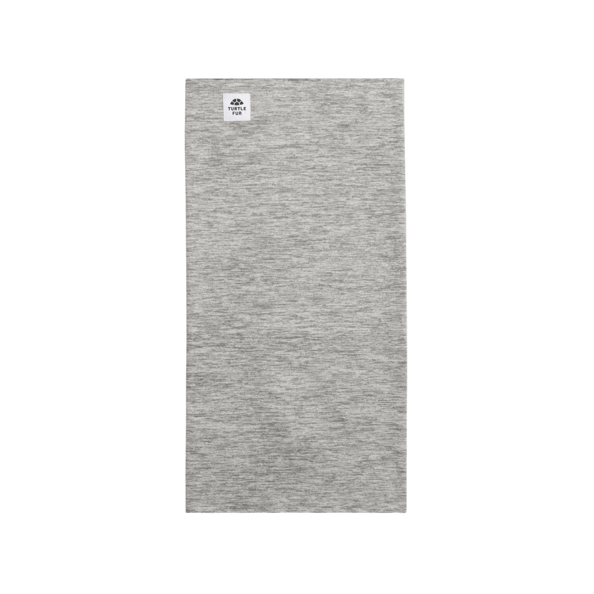 TURTLE FUR TOTALLY TUBULAR STRIA NECK GAITER - STORM - FRONT VIEW