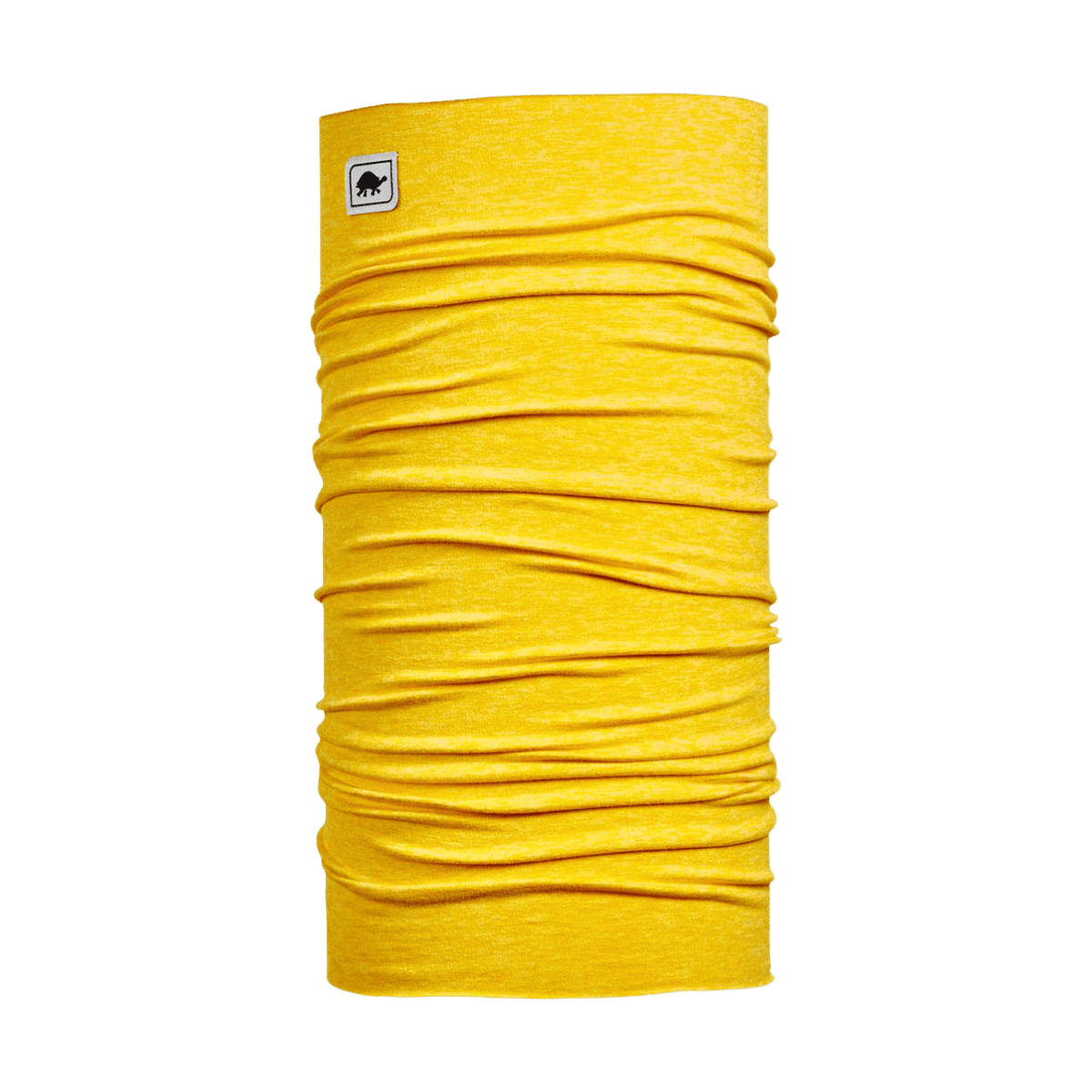 TURTLE FUR TOTALLY TUBULAR STRIA NECK GAITER - SUNNY - FRONT VIEW