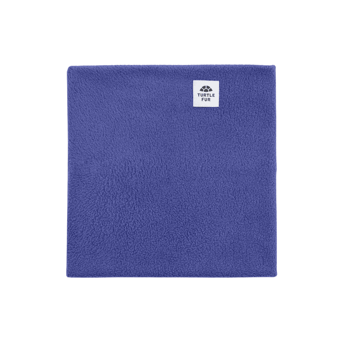 TURTLE FUR YOUTH CHELONIA 150 FLEECE DOUBLE LAYER NECK WARMER - IRIS - FRONT VIEW