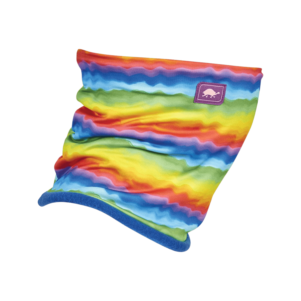 TURTLE FUR YOUTH COMFORT SHELL NECKULA - RAINBOW - FRONT VIEW
