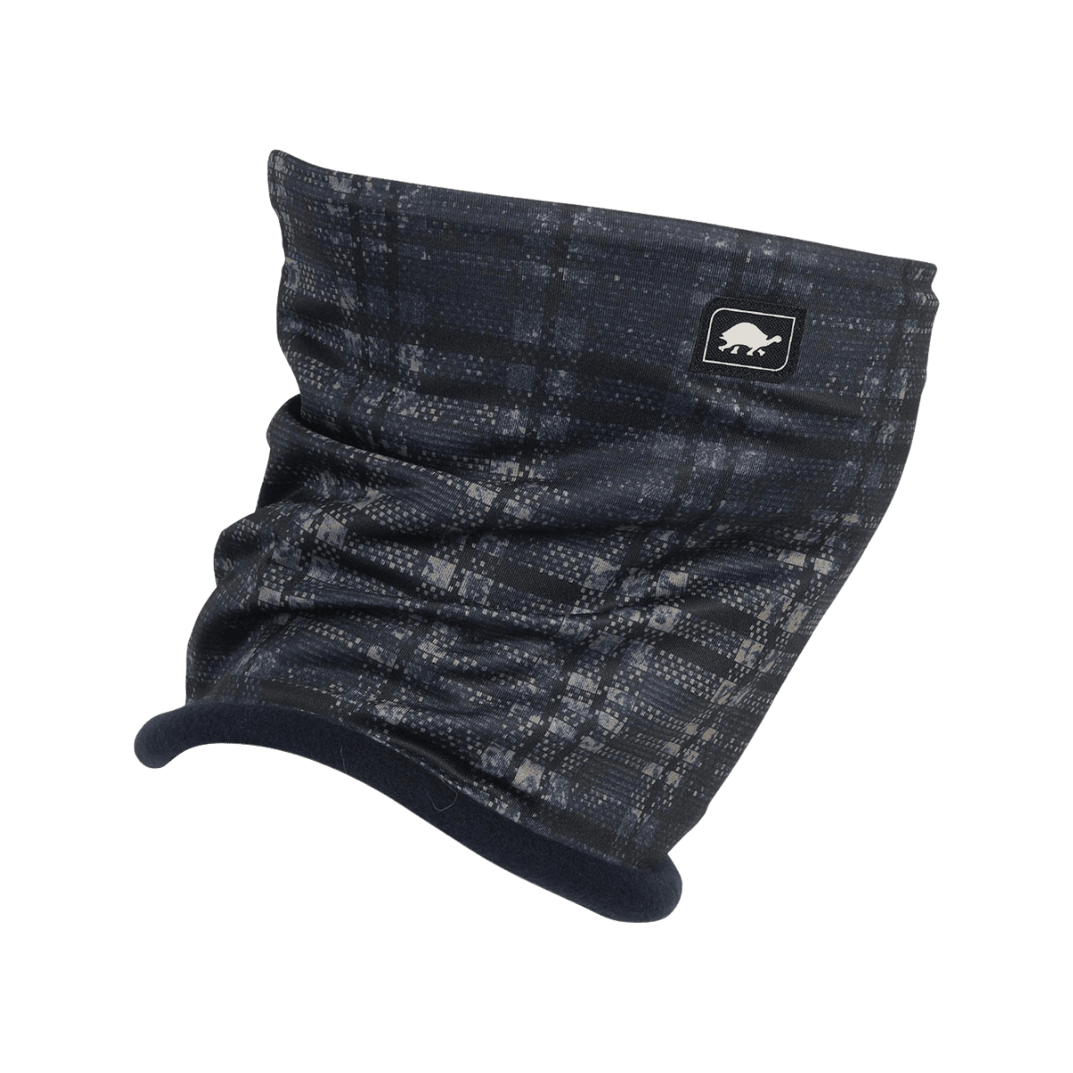 TURTLE FUR YOUTH COMFORT SHELL NECKULA - SHEPHERD`S PLAID - FRONT VIEW