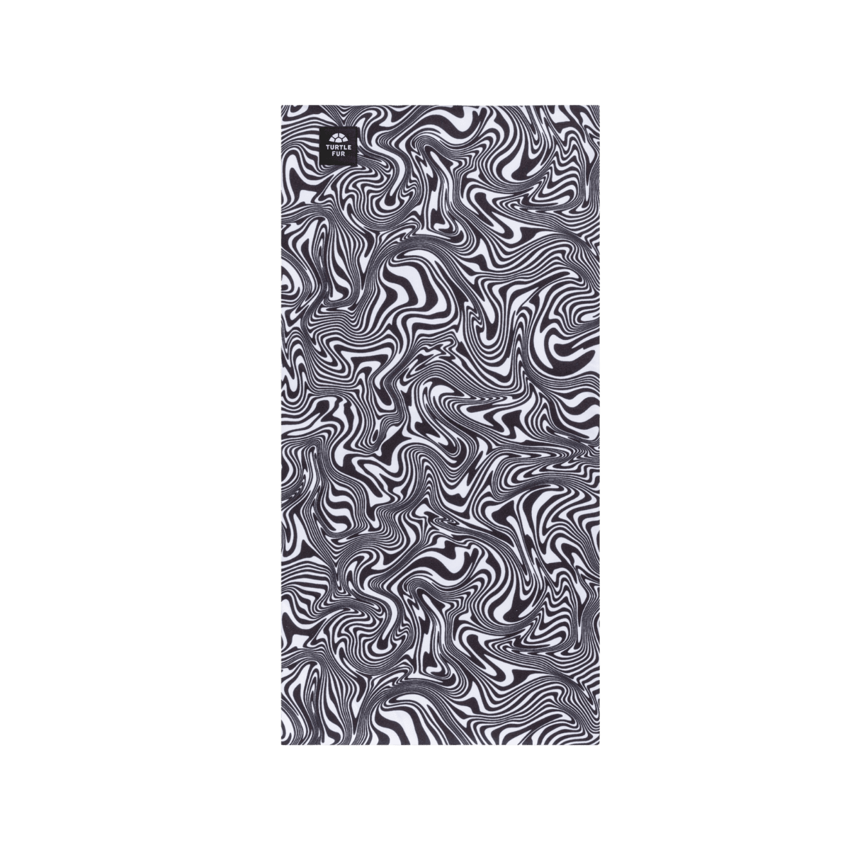 TURTLE FUR YOUTH COMFORT SHELL TOTALLY TUBULAR PRINT NECK GAITER - OPTIC SWIRL