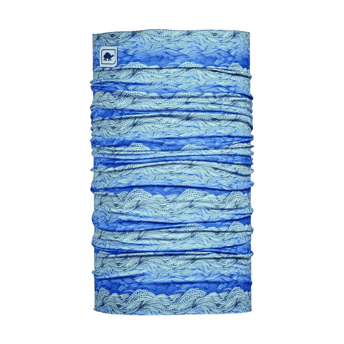 TURTLE FUR YOUTH COMFORT SHELL TOTALLY TUBULAR PRINT NECK GAITER - WAVE RIDER