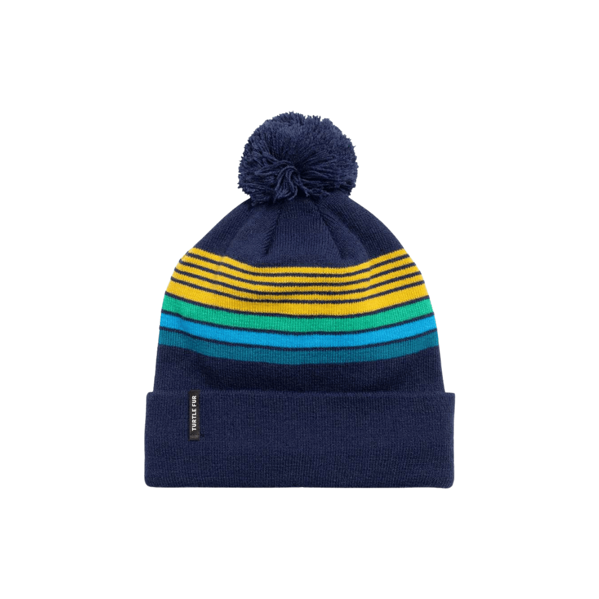TURTLE FUR YOUTH OMEGA BEANIE - NAVY
