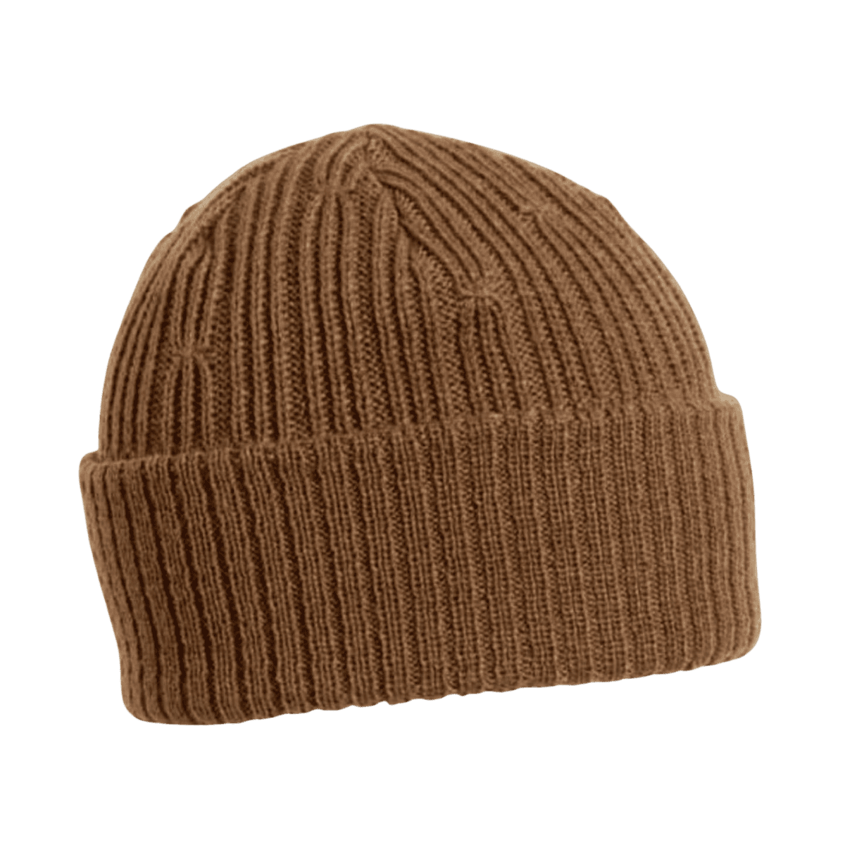 TURTLE FUR YOUTH WYATT BEANIE - BROWN