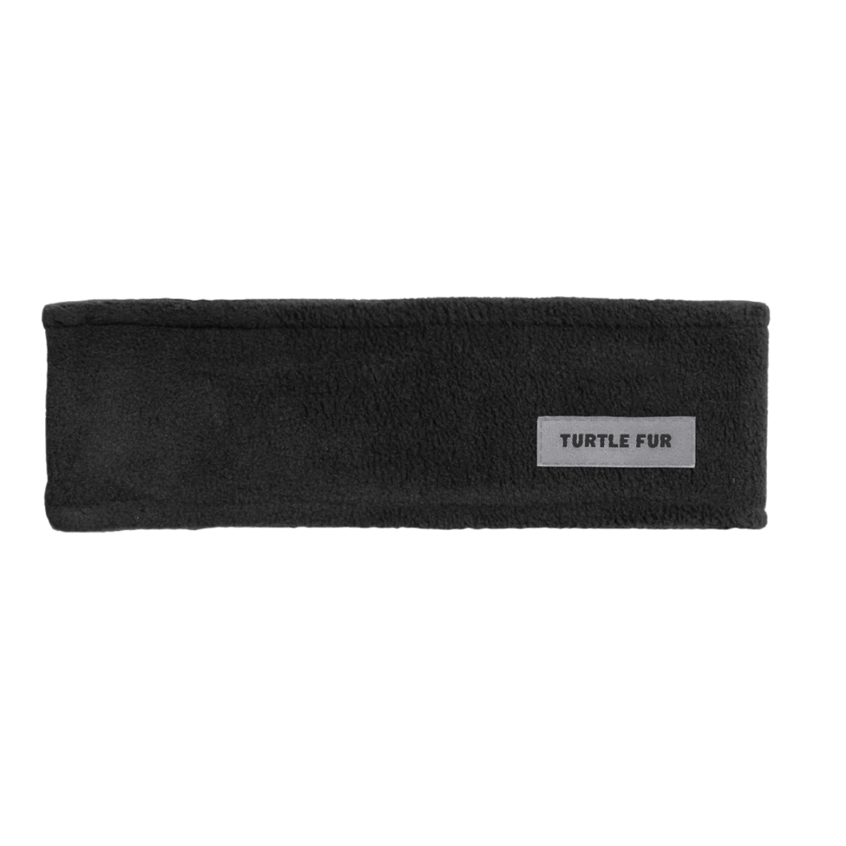 TURTLE FUR CHELONIA 150 HEADBAND - BLACK FRONT