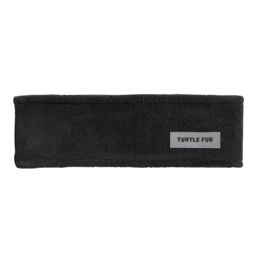 TURTLE FUR CHELONIA 150 HEADBAND - BLACK FRONT