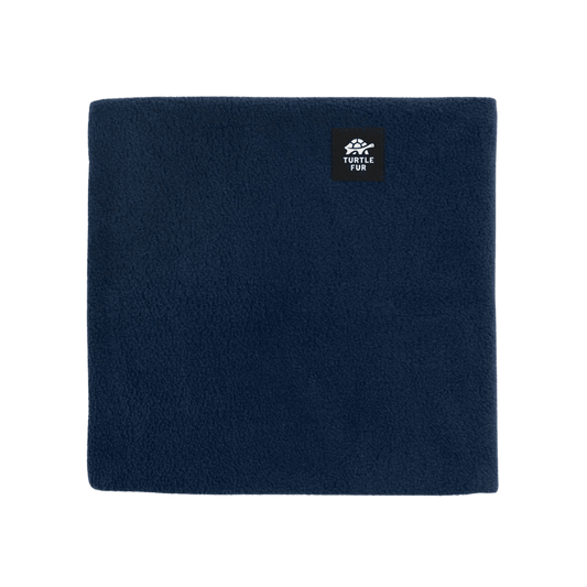 TURTLE FUR KID CHELONIA 150 FLEECE DOUBLE NECK - NAVY
