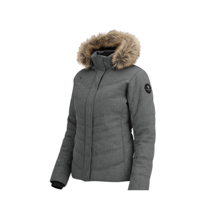 OBERMEYER WOMEN TUSCANY II JACKET - CHARCOAL