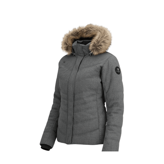 OBERMEYER WOMEN TUSCANY II JACKET - CHARCOAL