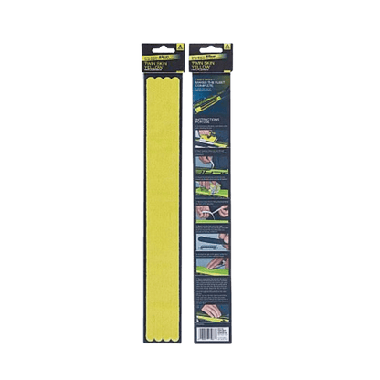 FISCHER SKIS TWIN SKIN REPLACEMENT - BACK & FRONT VIEW.