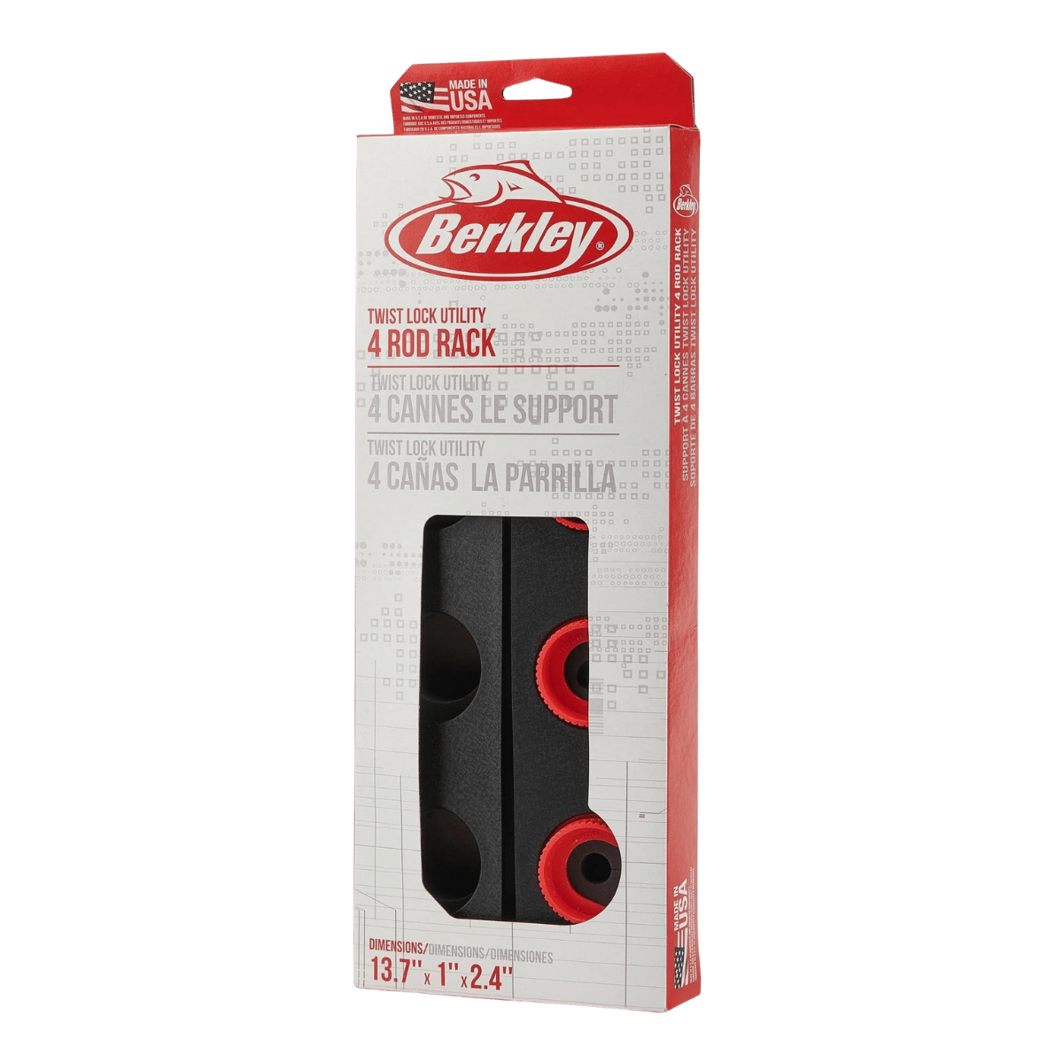 BERKLEY TWIST LOCK UTILITY 4 ROD RACK - IN PACK 2