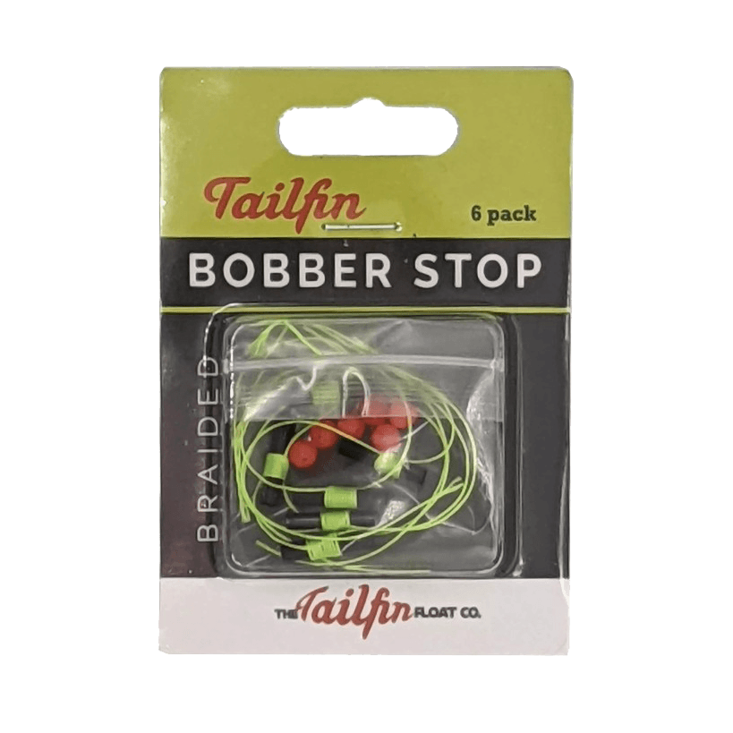 TAILFIN SPORTS BOBBER STOPS 6PK 