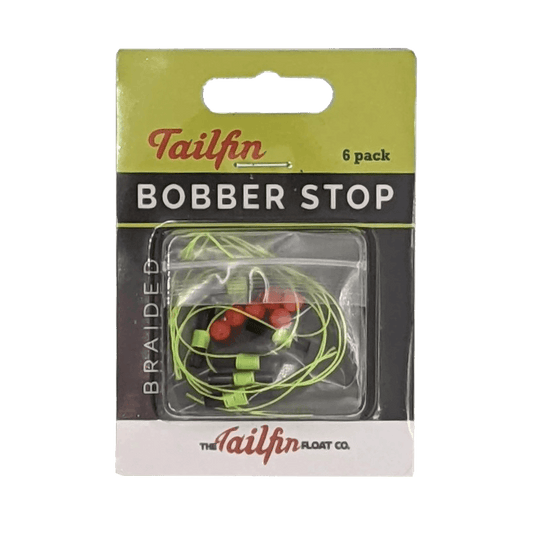 TAILFIN SPORTS BOBBER STOPS 6PK 