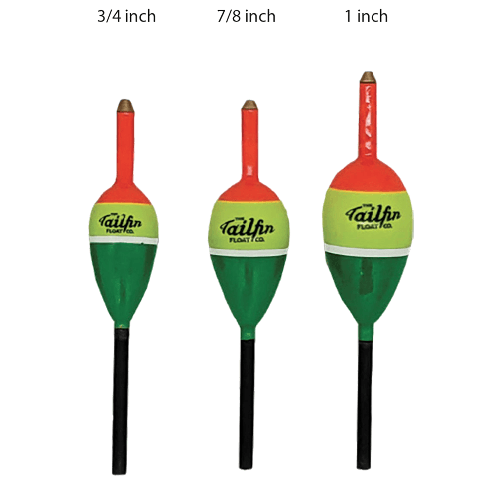 TAILFIN SPORTS STANDARD OVAL SLIP FLOAT BOBBER