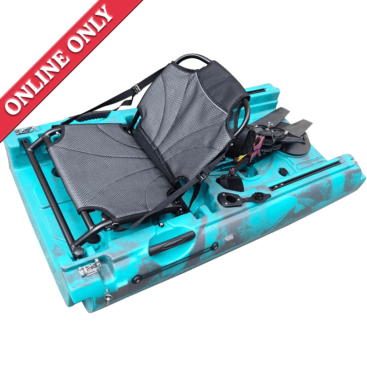 Reel Yaks Modular Kayak Middle Section — Solo to Tandem Conversion