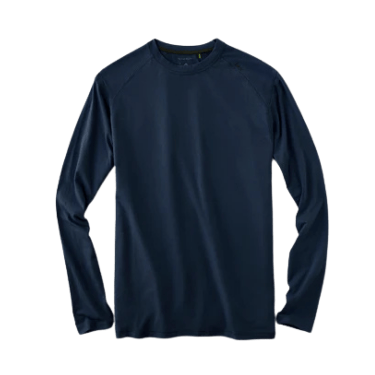 TASC CARROLLTON LONG SLEEVE FITNESS T-SHIRT - CLASSIC NAVY - FRONT VIEW