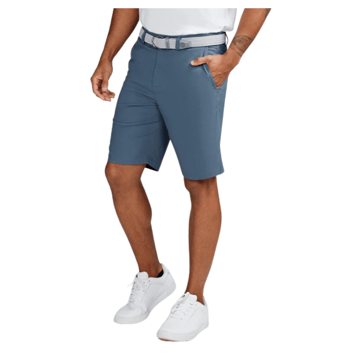 TASC MOTION SHORT 9 INCH DEEP INDIGO SIDE VIEW