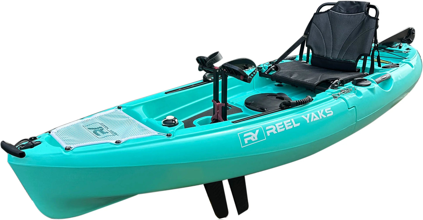 ReelYaks Raptor 9.5ft Fin Drive Modular Fishing Kayak