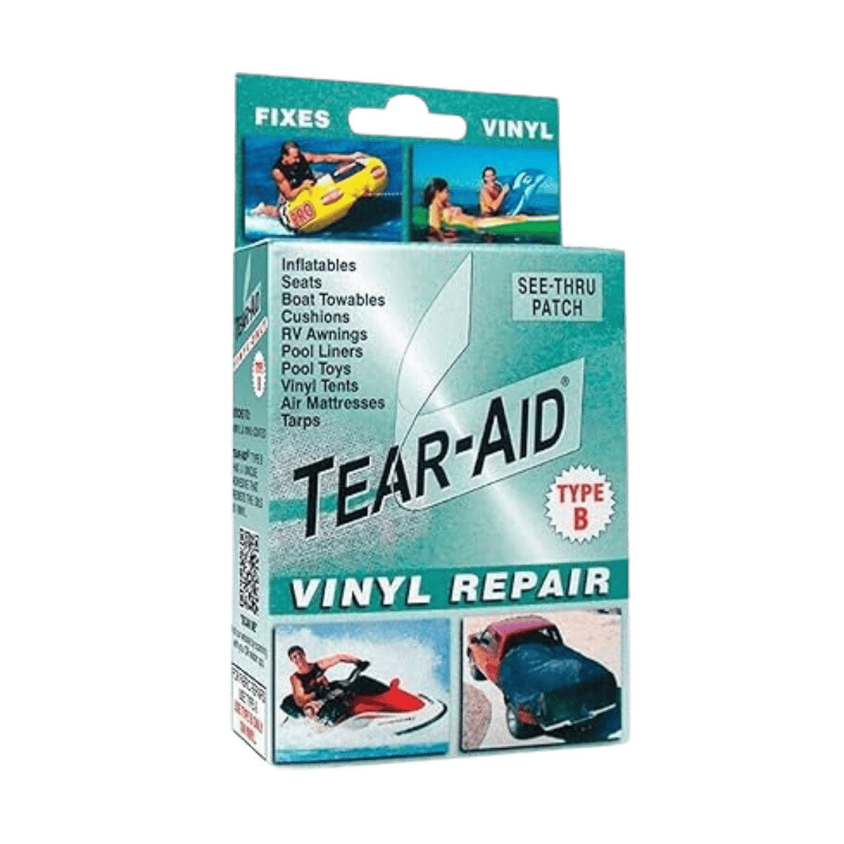 TEAR AID VINYL TEAR REPAIR TYPE B