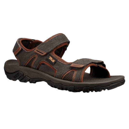 TEVA MEN'S KATAVI 2 SANDALS - BLACK OLIVE - SIDE VIEW