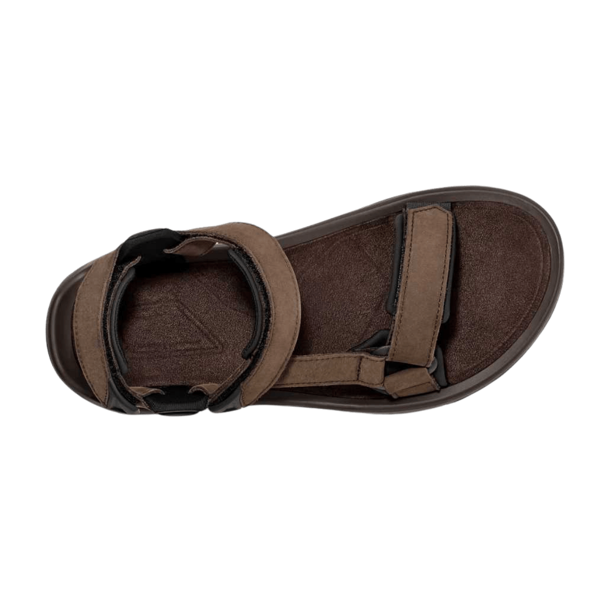 TEVA MEN'S TERRA FI 5 UNIVERSAL LEATHER - TURKISH COFFEE- FRONT VIEW
