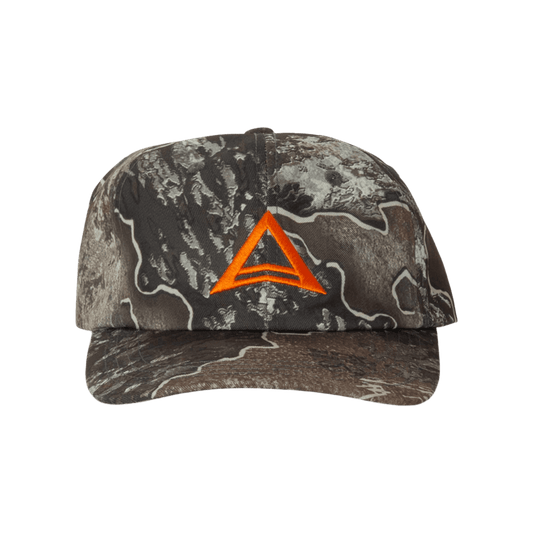 THACHA CAMO COTTON HUNTING CAP - EXCAPE - FRONT VIEW
