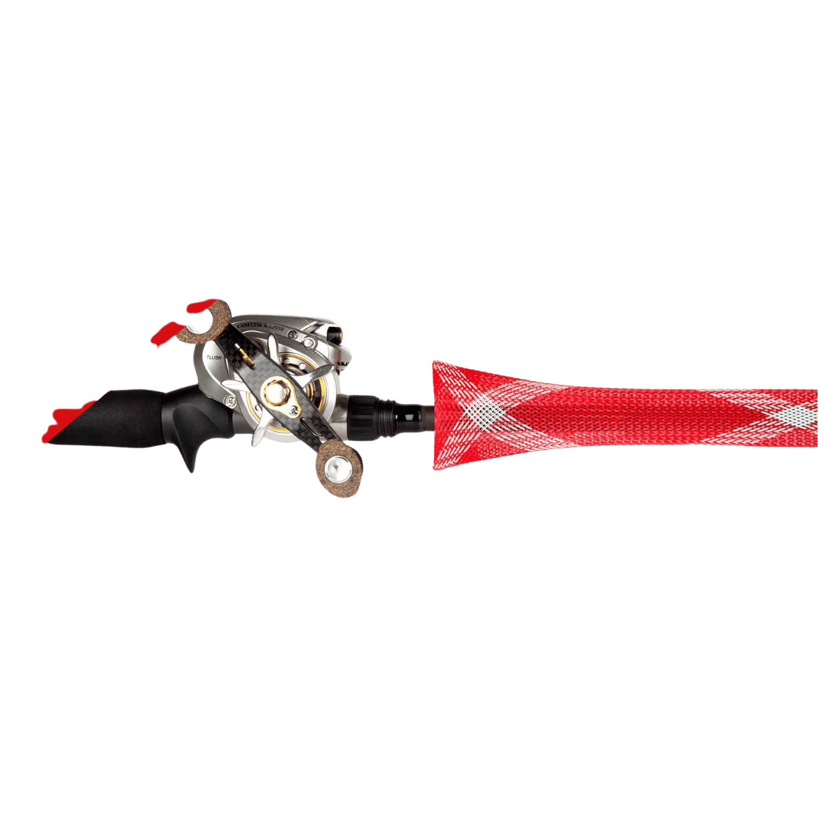 THE ROD GLOVE CASTING EXTRA LONG CRIMSON SPYDER