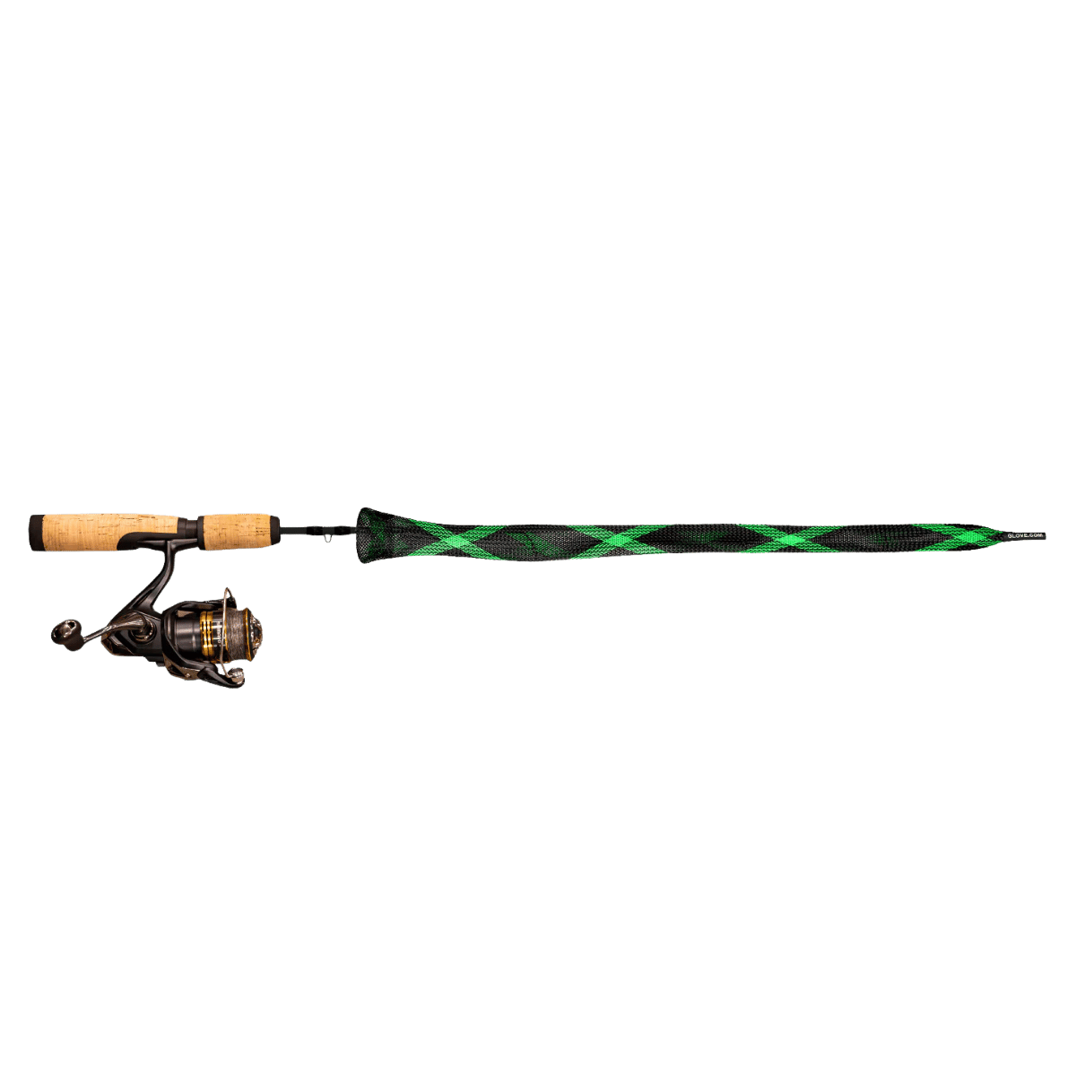 THE ROD GLOVE ICE FISHING ROD GLOVE GREEN SPYDER