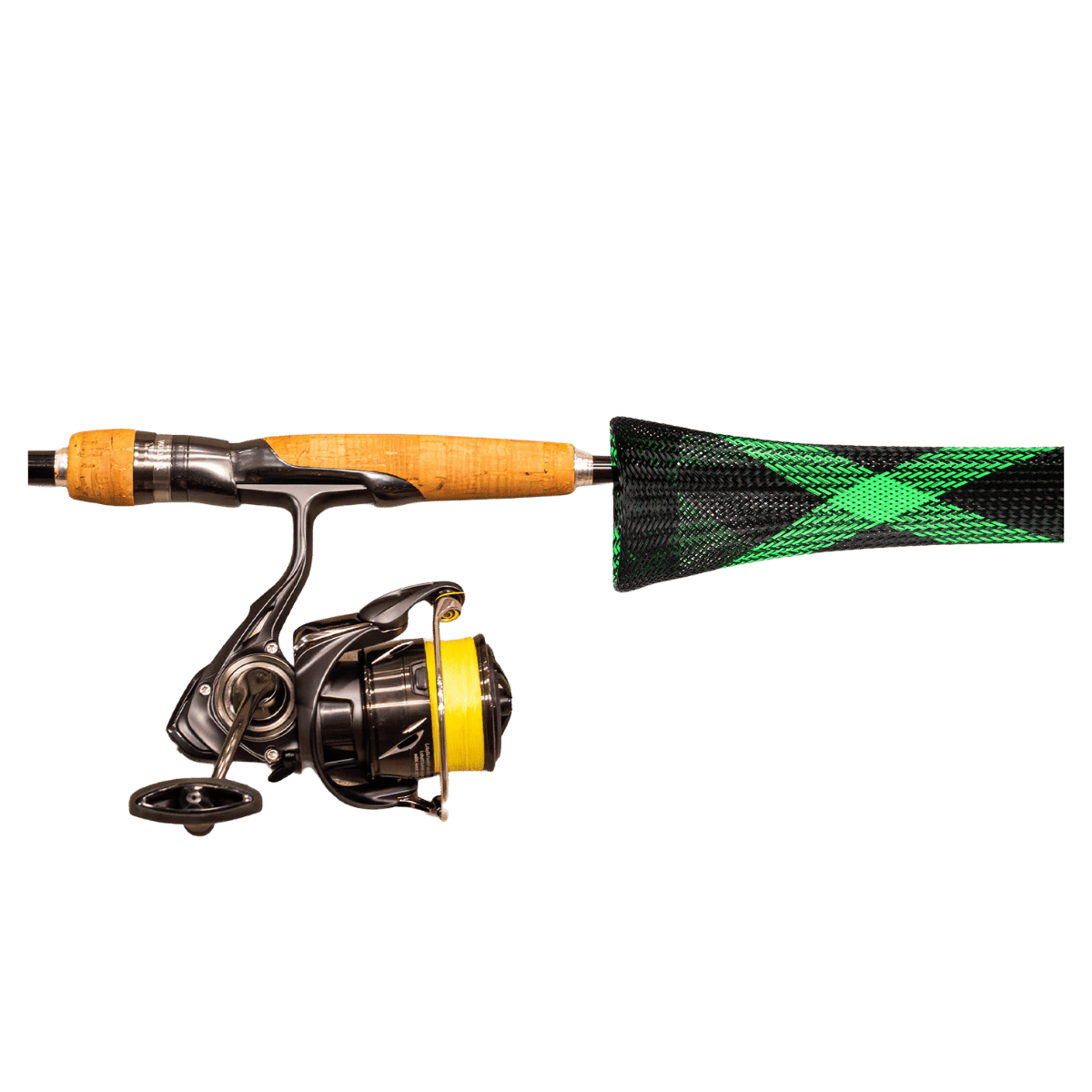 THE ROD GLOVE SPINNING STANDARD ROD GLOVE GREEN SPYDER