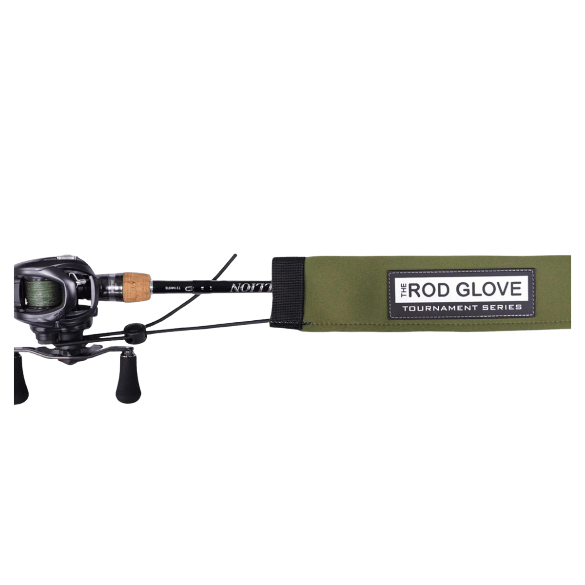 THE ROD GLOVE TOURN SERIES CASTING ROD COVER 5'25' ARMY GREEN