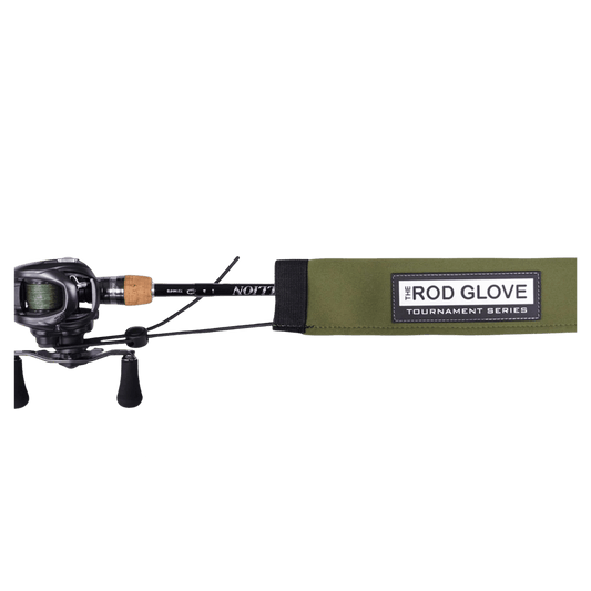 THE ROD GLOVE TOURN SERIES CASTING ROD COVER 5'25' ARMY GREEN