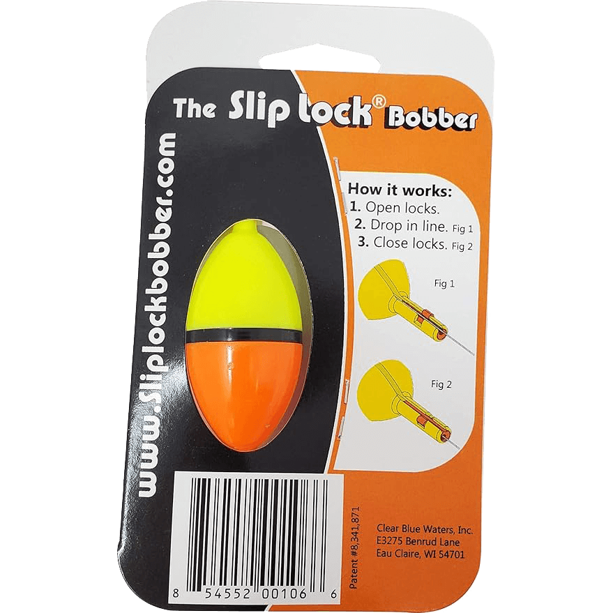 The Slip Lock Bobber – Medium - back of packaging