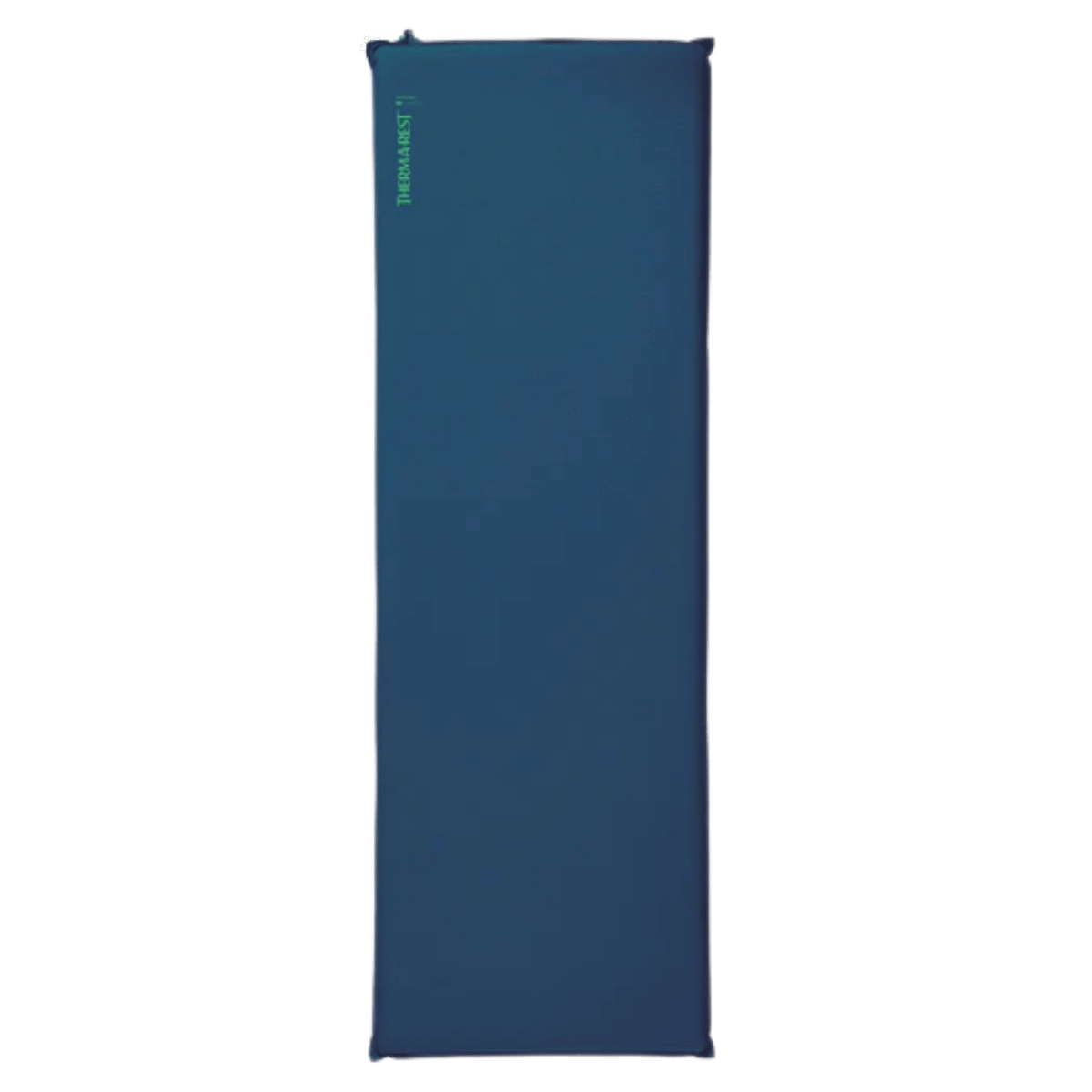 THERM-A-REST BASECAMP SLEEPING PAD LARGE POSEIDON BLUE FRONT VIEW