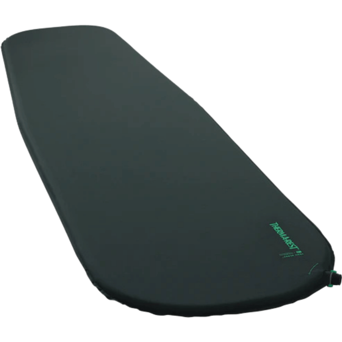 THERM-A-REST TRAIL SCOUT SLEEPING PAD DEEP FOREST TOP SIDE VIEW