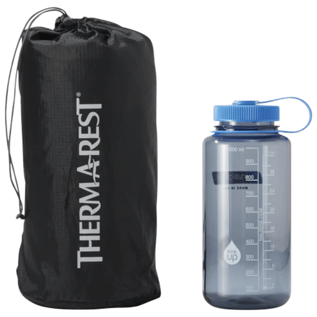THERM-A-REST TRAIL SCOUT SLEEPING PAD DEEP FOREST BOTTLE SIZE