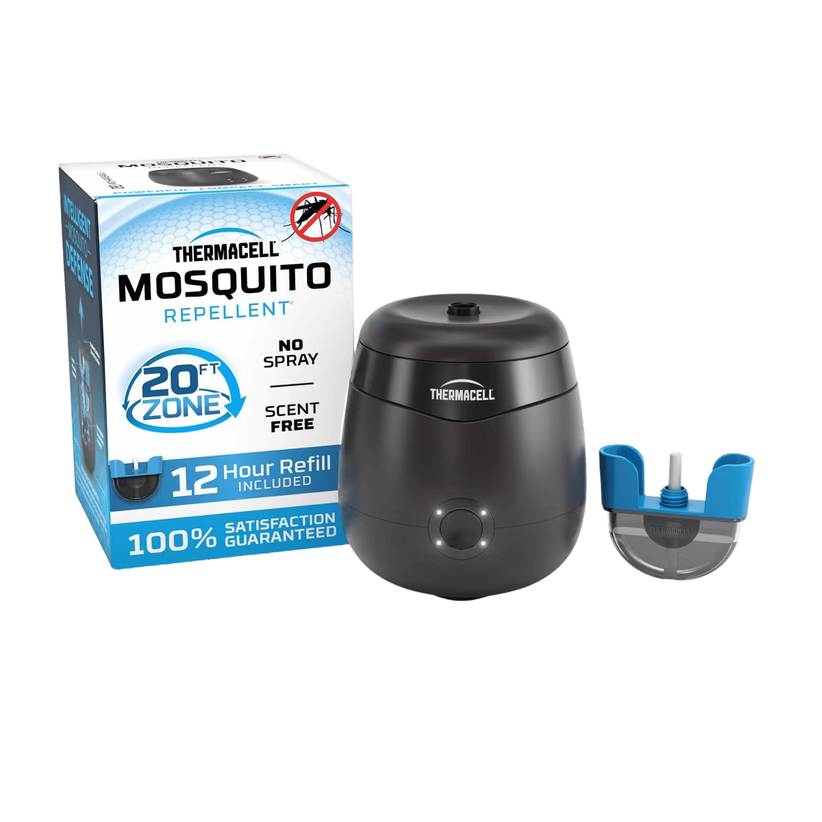 THERMACELL RECHARGEABLE MOSQUITO REPELLER - CHARCOAL