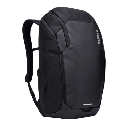 THULE CHASM LAPTOP BACKPACK - 26 L - BLACK - FRONT VIEW