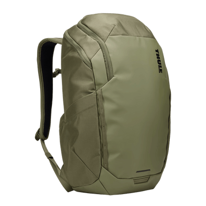 THULE CHASM LAPTOP BACKPACK - 26 L - OLIVINE - FRONT VIEW