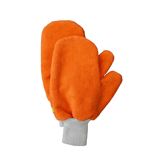 Tick mitt orange color