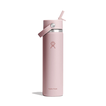 HYDRO FLASK WIDE MOUTH BOTTLE WITH FLEX STRAW CAP 24OZ TRILLIUM