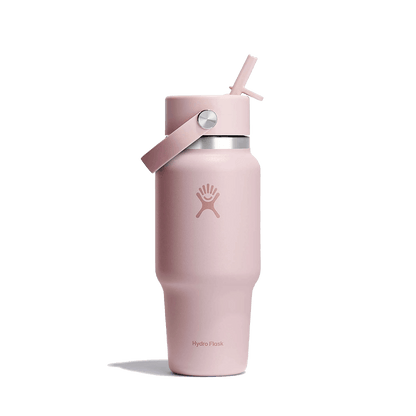 HYDRO FLASK WIDE MOUTH TRAVEL BOTTLE WITH FLEX STRAW 24OZ TRILLIUM