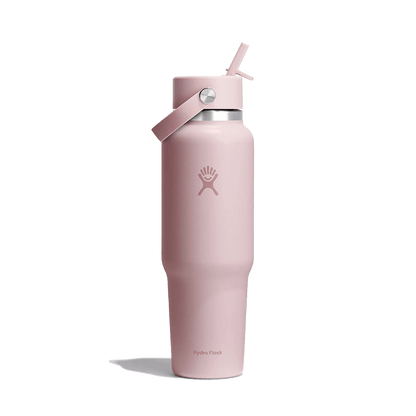 HYDRO FLASK WIDE MOUTH TRAVEL BOTTLE WITH FLEX STRAW 40OZ