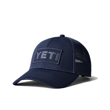 PATCH TRUCKER HAT - Navy on Navy